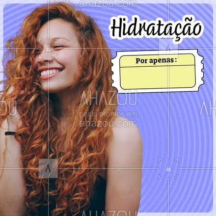 posts, legendas e frases de cabelo para whatsapp, instagram e facebook: Pra você que ama um cabelo hidratado nós temos a promoção ideal, confira o valor e agenda já seu horário.  ?‍???‍? #Hidratacao #Ahazou #CabeloFeminino #Hair 