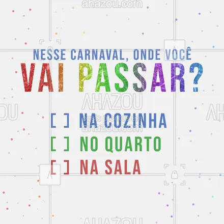 posts, legendas e frases de posts para todos para whatsapp, instagram e facebook: Aqui nós gabaritamos a lista, e aí?! ?? 
#carnaval #carnaval2021 #ahazou  #motivacional