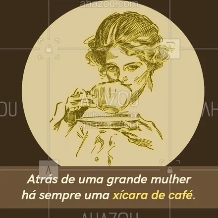 posts, legendas e frases de cafés para whatsapp, instagram e facebook: Concordam, mulheres? ☕️ #cafe #ahazoutaste #Mulheres