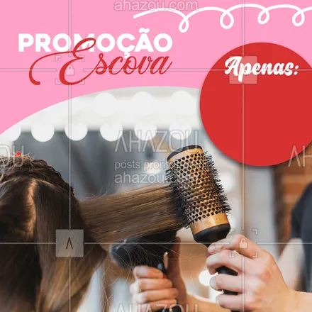posts, legendas e frases de cabelo para whatsapp, instagram e facebook: Vai ter um evento importante? festa de família? ou apenas quer se sentir linda, vem aproveitar nossa promoção de escova ✨?

#escova #promoção #ahazou #cabelo #hair #cabeleireiro #salão 