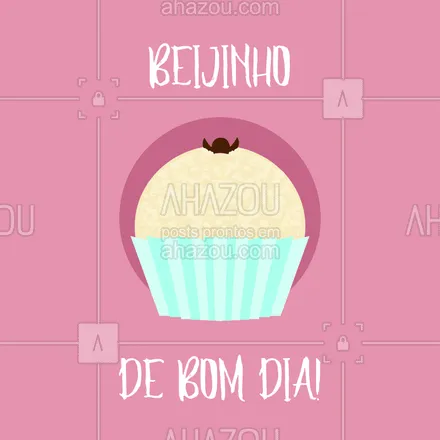 posts, legendas e frases de doces, salgados & festas para whatsapp, instagram e facebook: Que o seu dia seja doce e especial! ? #doces #ahazoutaste #beijinho #bomdia