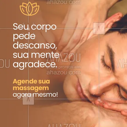 posts, legendas e frases de  para whatsapp, instagram e facebook: Você merece uma pausa. Uma massagem relaxante pode renovar suas energias e aliviar o estresse do dia a dia.
📲 Agende agora e sinta a diferença no seu corpo e na sua mente!

#massagemrelaxante #massagemterapeutica #cuidadoscomocorpo #momentoseu #autocuidado #relaxamento #bemestar #agendeja #massagemévida #vidasaudavel