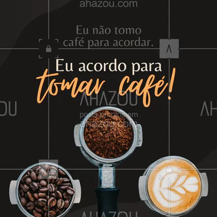 posts, legendas e frases de cafés para whatsapp, instagram e facebook: 🥰☕ Imagina não acordar de manhã e perder aquele café maravilhoso? Nem dá pra imaginar uma tragédia dessas! 😂😅 #ahazoutaste #barista  #café  #cafeteria  #coffee  #coffeelife 