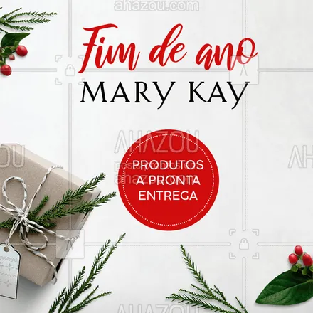 posts, legendas e frases de revendedoras para whatsapp, instagram e facebook: Natal é a época perfeita para presentear quem você mais ama com produtos Mary Kay! Temos a pronta entrega. Entre em contato para saber mais!
#mary kay #ahazou #revendedoras #natal #presentes