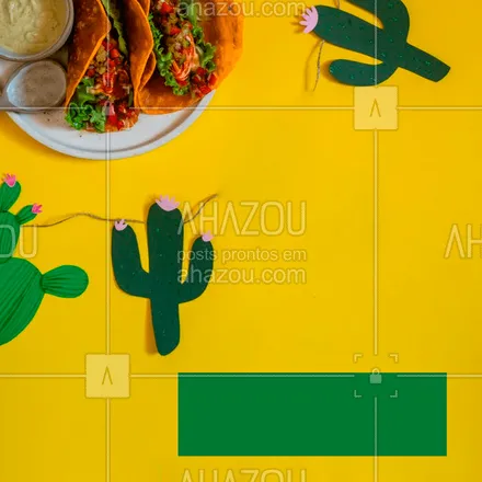 posts, legendas e frases de cozinha mexicana para whatsapp, instagram e facebook: Promoção quentinha para celebrar a cultura mexicana de um jeito marcante, peça o seu já! #diadelosmuertos #ahazoutaste #promoção #comidamexicana