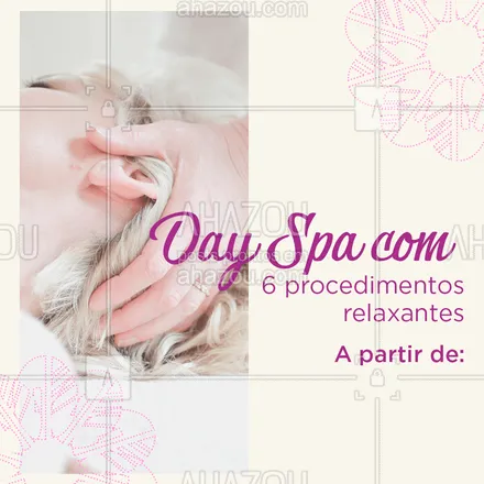 posts, legendas e frases de massoterapia para whatsapp, instagram e facebook: Aproveite esta promoção e venha relaxar! #spa #ahazou #cuidados #promocao #bonita
