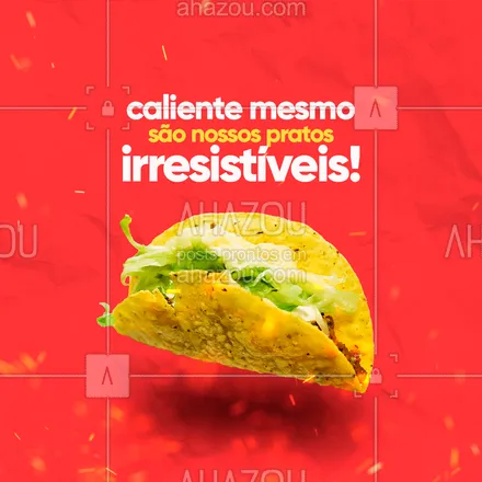 posts, legendas e frases de cozinha mexicana para whatsapp, instagram e facebook: Venha apreciar o verdadeiro sabor da comida texmex! 😋😍
#texmex #comidamexicana #ahazoutaste  #vivamexico #cozinhamexicana