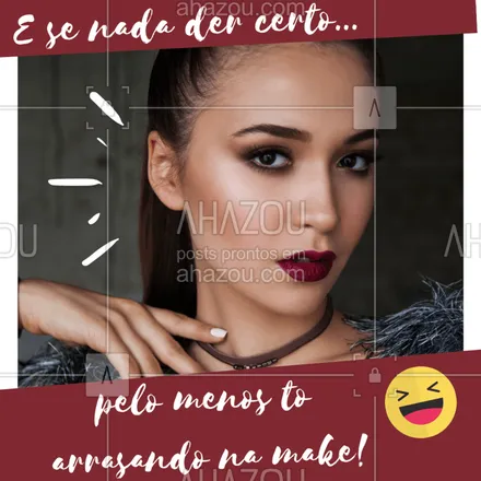 posts, legendas e frases de maquiagem para whatsapp, instagram e facebook: Quem mais se identifica? ? #maquiagem #ahazoubeleza