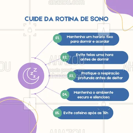 posts, legendas e frases de saúde mental para whatsapp, instagram e facebook: Uma boa noite de sono é fundamental para combater o burnout. Estabelecer uma rotina de sono pode ajudar a restaurar suas energias e reduzir o estresse. O descanso é uma parte essencial do autocuidado! 🛌💤 #RotinaDeSono #Autocuidado #SaúdeMental #AhazouSaude #viverbem #qualidadedevida 