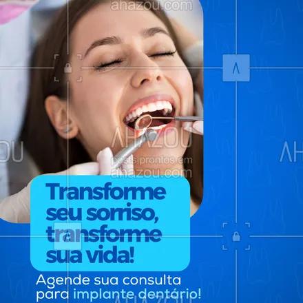 posts, legendas e frases de  para whatsapp, instagram e facebook: Um sorriso saudável é o melhor cartão de visitas 😁
Os implantes dentários devolvem firmeza, conforto e beleza ao seu sorriso — de forma natural e duradoura.
🌿 Agende sua consulta e sorria com orgulho!
#implantedentario #odontologia #sorrisoperfeito #autoestima #dentista #saudebucal #cuidadoscomsorriso #implante #odontologiabrasil #bemestar