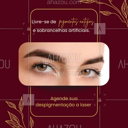 posts, legendas e frases de para whatsapp, instagram e facebook: Quer recomeçar o design das suas sobrancelhas sem manchas? 💫
A despigmentação de sobrancelha a laser elimina pigmentos indesejados e devolve a naturalidade que você merece.
O procedimento é rápido, seguro e indicado para quem busca:
✨ Corrigir cores antigas
✨ Remover sobrancelhas artificiais demais
✨ Conquistar harmonia facial e leveza no olhar
📅 Marque sua sessão e dê adeus às sobrancelhas marcadas demais.
#despigmentacaodelaser #sobrancelhasnaturais #sobrancelhasperfeitas #beleza #laserestetico #esteticaavancada #sobrancelhasfemininas #harmoniafacial #esteticafacial
