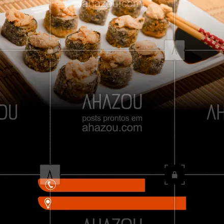 posts, legendas e frases de cozinha japonesa para whatsapp, instagram e facebook: Uma coisa a gente garante: é bom demaisss! Venha experimentar! ? #ahazoutaste  #japa #opções #porção #comidajaponesa #sushidelivery #sushitime #sushilovers #japanesefood #hotroll #pedido #experimente