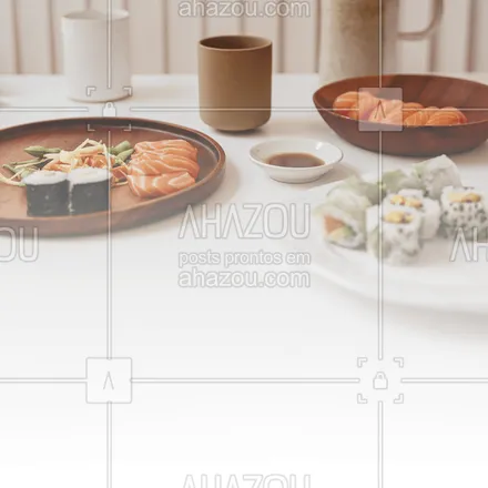 posts, legendas e frases de cozinha japonesa para whatsapp, instagram e facebook: Estamos com diversas promoções para você aproveitar um bom japa com a galera! 🍣🍙 #ahazoutaste #japa #sushidelivery #sushitime #japanesefood #comidajaponesa #sushilovers