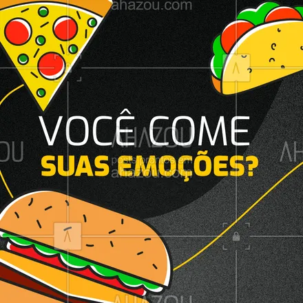 posts, legendas e frases de nutrição para whatsapp, instagram e facebook: "To feliz, vou comer! 
To triste, vou comer! 
Ah fim de semana né? Vamos comer!
To estressada, preciso comer!
To na TPM!
Vamos comemorar!"

Hoje já sabemos que comer é muito mais do que apenas o ato de se alimentar e está muito relacionado às nossas emoções! Mas é preciso cuidado: a nossa alimentação não pode ser sempre de acordo com nossas emoções, afinal nós vivemos fases e momentos diversos. A alimentação precisa ser consciente e mais racional, só assim podemos fazer escolhas mais saudáveis pra nossa rotina ?

Me conta aqui nos comentários: você come suas emoções?
 #AhazouSaude  #nutricao #alimentacaosaudavel #bemestar #viverbem #saude