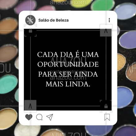 posts, legendas e frases de cabelo para whatsapp, instagram e facebook: 🌸 Acredite, cada dia é uma nova chance para você brilhar ainda mais! ✨ No nosso salão, te ajudamos a destacar a sua beleza natural e fazer com que você se sinta maravilhosa todos os dias. Aproveite essa oportunidade! 💇‍♀️💅

#BelezaNatural #MaisLindaTodoDia #AutoCuidado #TransformaçãoDiária #SintaSeLinda #AhazouBeauty  #hairstyle  #cabeleireiro 