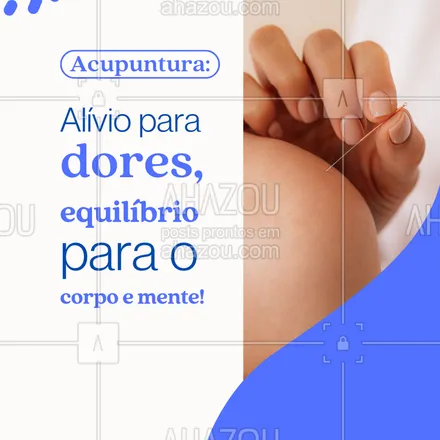 posts, legendas e frases de  para whatsapp, instagram e facebook: A acupuntura é uma técnica milenar que ajuda a tratar dores crônicas, reduzir o estresse e promover o equilíbrio emocional. Cuide de você de forma natural e eficaz. 💆‍♀️💖
Agende já sua sessão e sinta a diferença! 📞
#Acupuntura #BemEstar #SaúdeNatural #AgendeJá