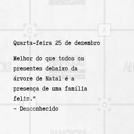 posts, legendas e frases de posts para todos para whatsapp, instagram e facebook: 🎁🌟 O maior presente do Natal está no amor que compartilhamos. Que o seu dia seja repleto de momentos mágicos e cheios de carinho. Feliz Natal! 🎅✨
#FelizNatal #AmorQueUne #ahazou #frasesmotivacionais #motivacionais #motivacional #frasedodia