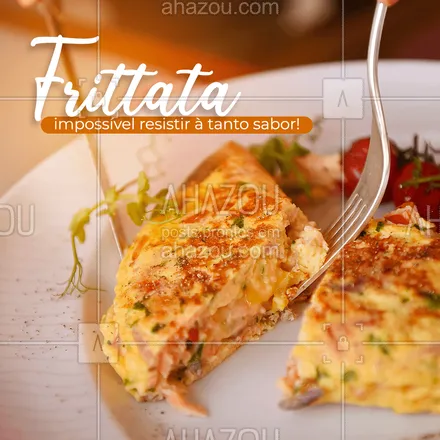 posts, legendas e frases de cozinha italiana para whatsapp, instagram e facebook: Não perca mais tempo, experimente a nossa frittata! 🥰
#frittata #ahazoutaste #comidaitaliana  #cozinhaitaliana  #italianfood  #massas  #italy 