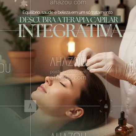 posts, legendas e frases de  para whatsapp, instagram e facebook: Cuidar do cabelo também é cuidar da mente e das emoções ✨
A Terapia Capilar Integrativa trabalha o couro cabeludo de forma profunda, utilizando técnicas naturais que restauram a vitalidade e o brilho dos fios.

🌿 Uma experiência sensorial, relaxante e cheia de benefícios!
💌 Agende seu horário e sinta a diferença no toque e na alma.

#terapiacapilarintegrativa #terapiacapilar #saudecapilar #cabelossaudaveis #autocuidado #bemestar #belezanatural #equilibrioemocional