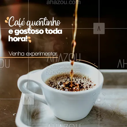 posts, legendas e frases de cafés para whatsapp, instagram e facebook: Conheça nossos cafés e apaixone-se pelo sabor! #ahazoutaste #barista  #cafeteria  #café  #coffee  #coffeelife 