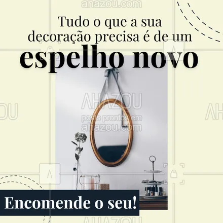 posts, legendas e frases de vidraçaria  para whatsapp, instagram e facebook:  Dê um up naquele cômodo com um espelho novinho em folha! ?
#espelho #vidraceiro #AhazouServiços #serviços #serviçospracasa