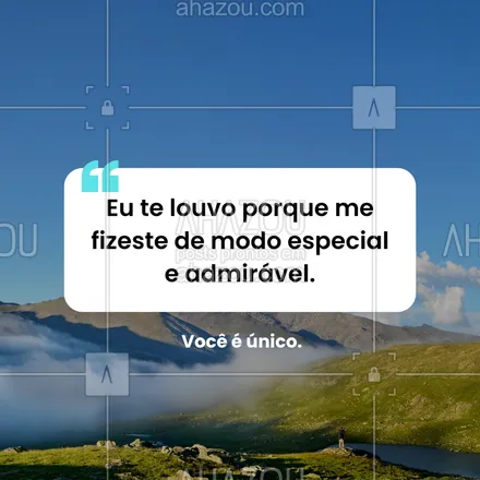 posts, legendas e frases de para whatsapp, instagram e facebook: Seu valor não vem do mundo, mas de Deus. #salmo139 #identidade #autoestima #valordeus