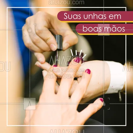 posts, legendas e frases de manicure & pedicure para whatsapp, instagram e facebook: Vamos fazer uma unha de dar inveja? Agende o seu horário.?

#Manicure #Beleza #esmalte #Ahazou 
