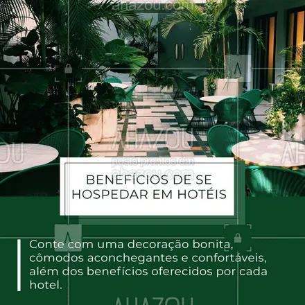 posts, legendas e frases de agências & agentes de viagem para whatsapp, instagram e facebook: Ficar em hotéis é só vantagem! ??? 
#hoteis #viajar #viagens #AhazouTravel  #agentedeviagens #agenciadeviagens