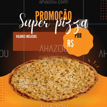 posts, legendas e frases de pizzaria para whatsapp, instagram e facebook: A boa de hoje vai ser super pizza! Quem topa? Peça pelo delivery! #ahazoutaste #pizza  #pizzalife  #pizzalovers  #pizzaria #promo #desconto #promoção #superpizza #pizzagigante