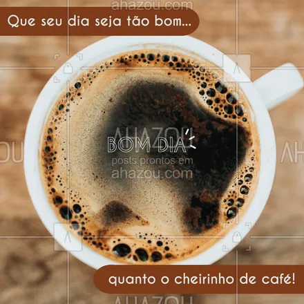 posts, legendas e frases de assuntos gerais de beleza & estética para whatsapp, instagram e facebook: O dia só começa, oficialmente, depois do café!
#bomdia #ahazou #cafezinho #coffee