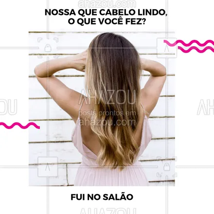 posts, legendas e frases de cabelo para whatsapp, instagram e facebook: haha #cabelo #ahazou #engracado 