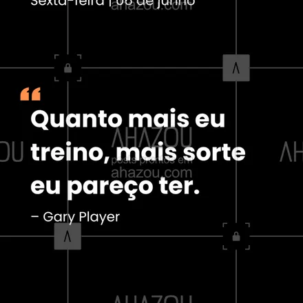 posts, legendas e frases de posts para todos para whatsapp, instagram e facebook: Sorte é o disfarce do esforço constante. 🏋️♂️ #ResultadosReais #ahazou #frasesmotivacionais #motivacionais #motivacional #frasedodia