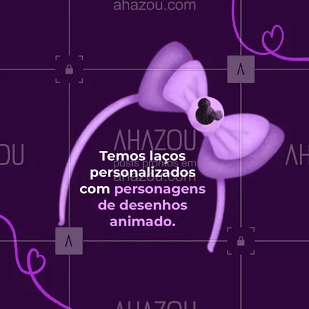 posts, legendas e frases de moda infantil para whatsapp, instagram e facebook: Sua filha vai ficar ainda mais lindinha com nossos laços de princesas.
Venha conferir e se apaixonar.
#AhazouFashion #instakids  #moda  #modainfantil #lacos #lacopersonalizado