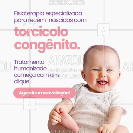 posts, legendas e frases de  para whatsapp, instagram e facebook: A fisioterapia no torcicolo congênito é delicada, mas extremamente eficaz quando iniciada nos primeiros meses.
Com técnicas suaves e direcionadas, ajudamos seu bebê a ter mais conforto e mobilidade.
Entre em contato e saiba mais!
#fisioterapiacomamor #torcicoloinfantil #cuidadoscomobebe #fisioterapianeonatal #intervencaoprecoce #bebeemmovimento #agendaaberta