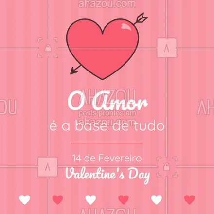 posts, legendas e frases de posts para todos para whatsapp, instagram e facebook: Vamos celebrar o amor! ? #valentinesday #ahazou #amor
