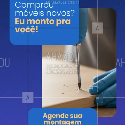 posts, legendas e frases de  para whatsapp, instagram e facebook: Evite dor de cabeça! Deixe sua montagem com um profissional experiente e garanta móveis bem instalados, firmes e alinhados. 🔧
✅ Rápido
✅ Seguro
✅ Sem bagunça
📲 Me chame no WhatsApp e agende sua montagem!
#montadordemoveis #moveisplanejados #montagemprofissional #servicos #autonomo #moveisnovos #montagemdemoveis #moveis #montador #servicosdomesticos