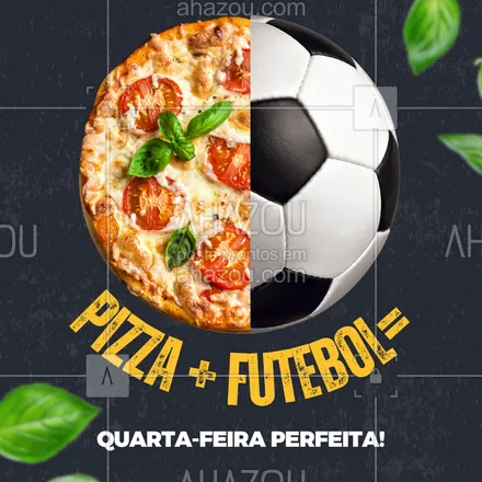 posts, legendas e frases de  para whatsapp, instagram e facebook: Nada melhor que uma noite de pizza gelada e um bom jogo de futebol. Vamos fechar a turma pra quarta? Manda um 🔥 nos comentários!
#NoiteDeJogo #PizzaDelivery #TimeUnido