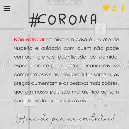 posts, legendas e frases de posts para todos para whatsapp, instagram e facebook: Em meio a tanto caos e notícias, é necessário ter empatia e pensar em todos. 

#coronavírus #corona #covid-19 #quarentena #ahazoucovid19