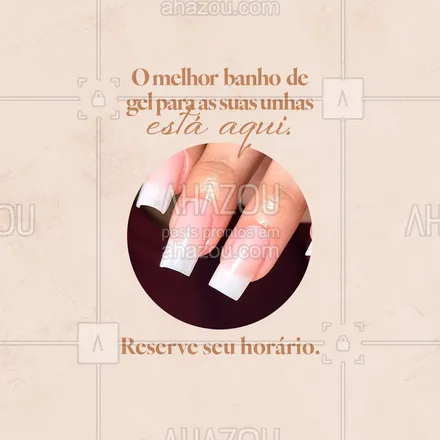 posts, legendas e frases de manicure & pedicure para whatsapp, instagram e facebook: Não jogue o seu dinheiro fora com serviços amadores e mal feitos. Entre em contato 📱 (inserir número), agende o seu horário e tenha o melhor banho de gel para a s suas unhas 💅. Esperamos sua visita. #beleza #manicure #pedicure #unhas #unhasdehoje #AhazouBeauty #tecnicas #banhodegel #procedimneto #unhasfeitas 

