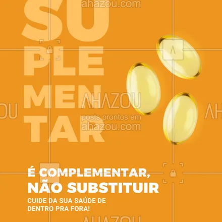 posts, legendas e frases de para whatsapp, instagram e facebook: Os suplementos ajudam a equilibrar o que o corpo precisa quando a alimentação sozinha não dá conta.
Vitaminas, minerais e proteínas podem melhorar energia, imunidade e bem-estar!
Mas lembre-se: o ideal é sempre ter orientação profissional 🩺✨
#saude #suplementos #bemestar #vitaminas #alimentacaosaudavel #saudeebemestar #autocuidado #imunidade #nutricao #vidasaudavel