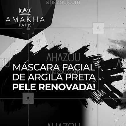 posts, legendas e frases de revendedoras, o boticário para whatsapp, instagram e facebook: A máscara preta de limpeza facial, penetra nos poros e remove toxinas nas camadas mais profundas da pele. #amakha #ahazouamakha 
