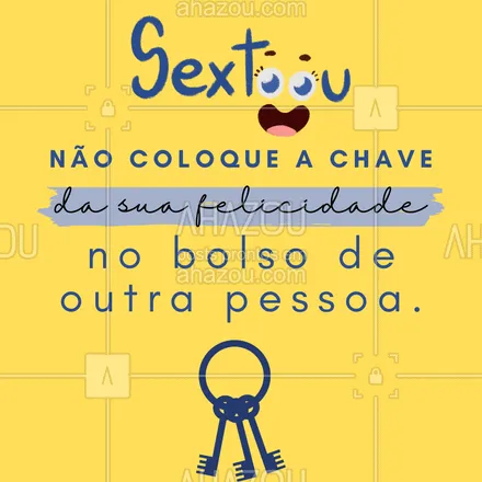 posts, legendas e frases de chaveiro para whatsapp, instagram e facebook: Sextou por aí? ?️ #AhazouServiços  #chaveiro #chave  #serviços #servicodechaveiro