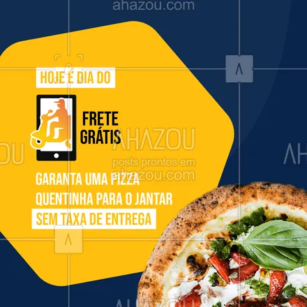 posts, legendas e frases de pizzaria para whatsapp, instagram e facebook: Vale só por hoje, ok? Então aproveita! ? #ahazoutaste  #pizzaria #pizza #pizzalife #pizzalovers