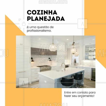 posts, legendas e frases de móveis planejados, arquitetura, design & decoração para whatsapp, instagram e facebook: Investir num bom serviço de planejamento de ambientes para a sua cozinha é garantir que seus dias sejam mais confortáveis e felizes. Aposte no melhor, conte com a gente! 😊 #AhazouPlanejados #decoraçao #moveisplanejados #casaplanejada #casadecorada #designdeinteriores #frasesdecoraçao #frasesdesigndeinteriores #frasedesigndeinteriores #frasecozinhaplanejada #cozinhaplanejada #cozinha #frase #frases