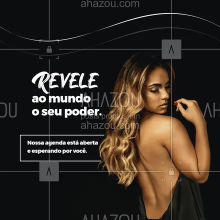 posts, legendas e frases de cabelo para whatsapp, instagram e facebook: Uma mulher linda como você merece ter a beleza valorizada com os melhores tratamentos capilares. Então aproveite que nossa agenda está aberta e reserve o seu horário. #cabeleireiro #cabelo #cabeloperfeito #hair #hairstyle #AhazouBeauty #ahazcabelo #hairstylist #hidratacao #salaodebeleza #agenda #agendaaberta #horarios #beleza #autoestima #poder #cabelos