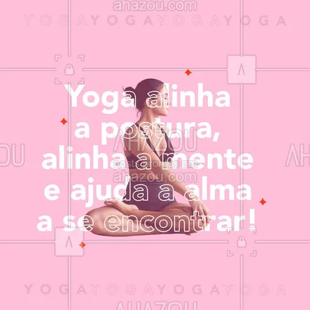 posts, legendas e frases de yoga para whatsapp, instagram e facebook: Se encontre por meio da yoga, experimente uma aula! ?
#yoga #meditation #AhazouSaude  #namaste #yogainspiration #yogalife