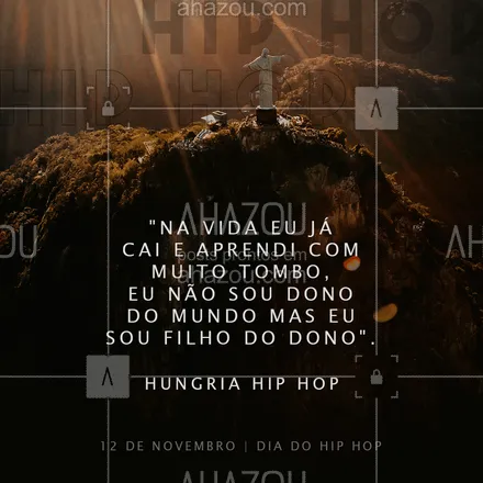 posts, legendas e frases de música & instrumentos para whatsapp, instagram e facebook: Quem aí conhece essa música do Hungria Hip Hop? 🤩
#hiphop #diadohiphop #AhazouEdu #aprendamúsica  #música  #instrumentos  #aulademusica 