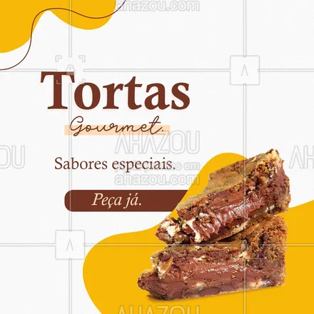 posts, legendas e frases de confeitaria para whatsapp, instagram e facebook: Os sabores gourmet mais amados disponível para você fazer o seu pedido.
Venha se encantar com nossas tortas.
#ahazoutaste #torta #tortas #gourmet  #confeitaria  #bolosdecorados  #bolo  #confeitariaartesanal 