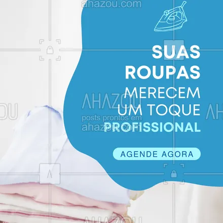 posts, legendas e frases de faxina para whatsapp, instagram e facebook: Cansado de acumular roupa pra passar? Deixa com a gente!
💡 Pontualidade, capricho e cuidado com cada peça!
#passadeira #roupaorganizada #diadelimpeza #fácilprático #agendajá
