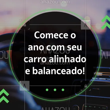 posts, legendas e frases de mecânica automotiva para whatsapp, instagram e facebook: Fazer o alinhamento e balanceamento do veículo é importante para que ele esteja nas especificações do fabricante além de evitar trepidações desnecessárias e evitar acidentes! #mecanicaautomotiva #automotivo #AhazouAuto #mecanica #carros #revisão #alinhamento #balanceamento 